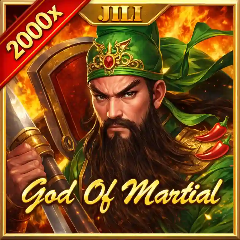 God Of Martial casino game interface